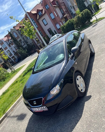 Seat Ibiza cena 16000 przebieg: 113555, rok produkcji 2010 z Sieradz małe 56